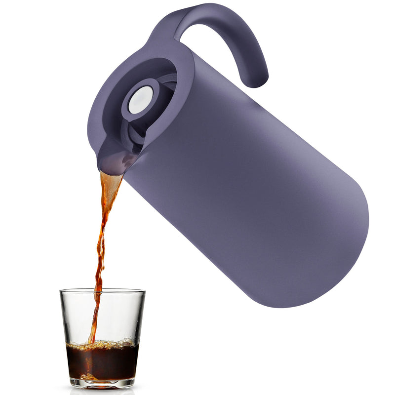 Eva Solo Rise termokande 1 liter, violet blue - Kitchen One - Køb online på udsalg og tilbud lige nu - Hurtig levering til billige priser via Go with Gozomo