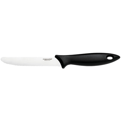 Fiskars Essential Tomatkniv 12 cm - Kitchen One - Køb online på udsalg og tilbud lige nu - Hurtig levering til billige priser via Go with Gozomo