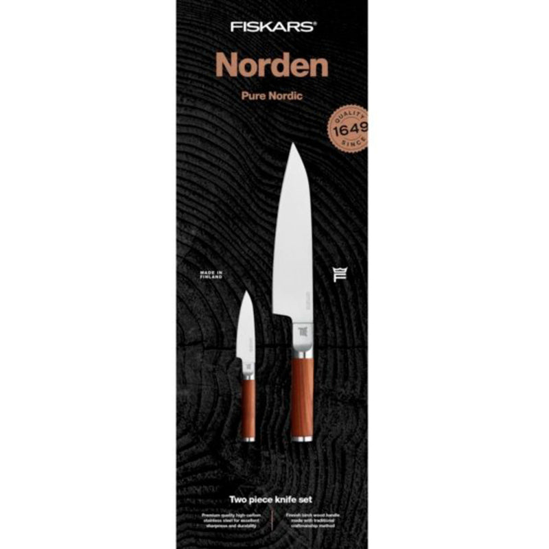 Fiskars Norden Knivsæt 2 Dele - Kitchen One - Køb online på udsalg og tilbud lige nu - Hurtig levering til billige priser via Go with Gozomo