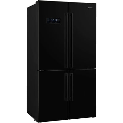 Smeg FQ60NDF Køle-/fryseskab sort - Kitchen One - Køb online på udsalg og tilbud lige nu - Hurtig levering til billige priser via Go with Gozomo