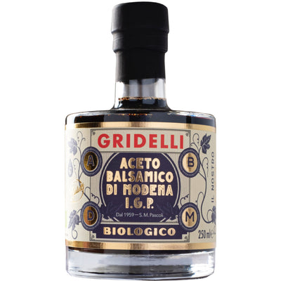 Fratelli Gridelli Aceto Balsamico Nero, 250 ml - Kitchen One - Køb online på udsalg og tilbud lige nu - Hurtig levering til billige priser via Go with Gozomo