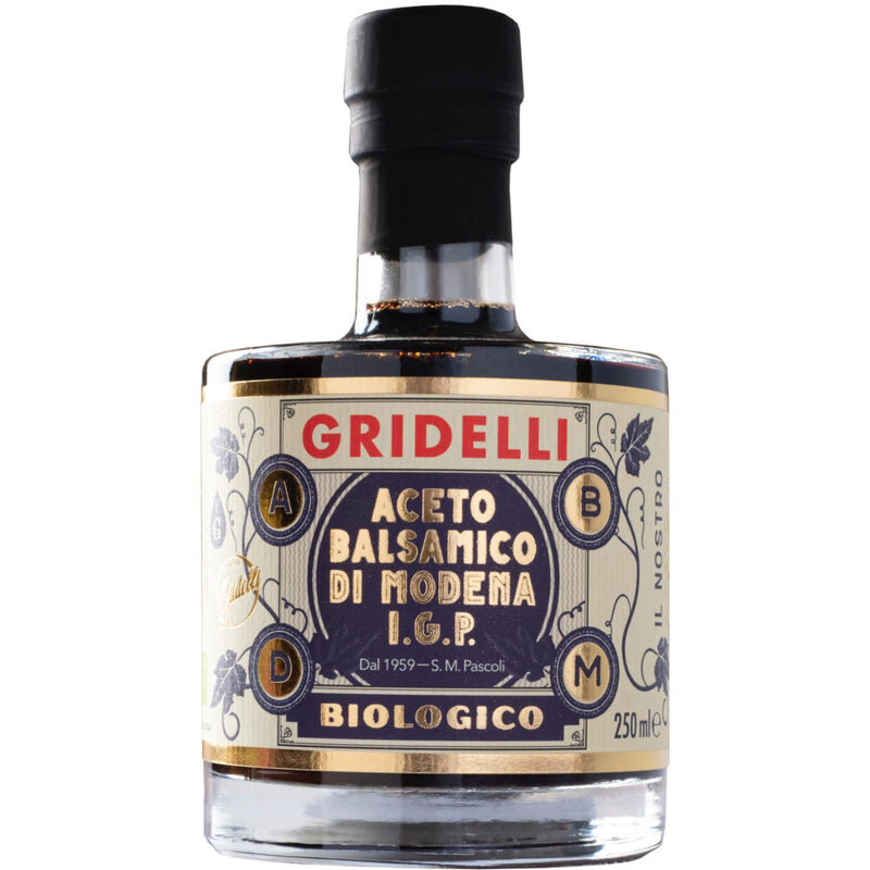 Fratelli Gridelli Aceto Balsamico Nero, 250 ml - Kitchen One - Køb online på udsalg og tilbud lige nu - Hurtig levering til billige priser via Go with Gozomo