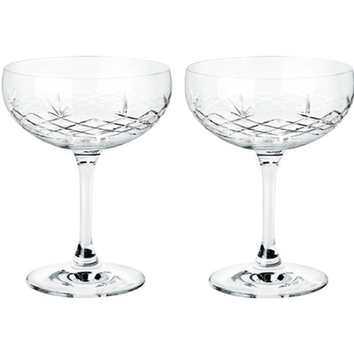 Frederik Bagger Crispy Gatsby champagneglas, 2 stk. klar - Kitchen One - Køb online på udsalg og tilbud lige nu - Hurtig levering til billige priser via Go with Gozomo