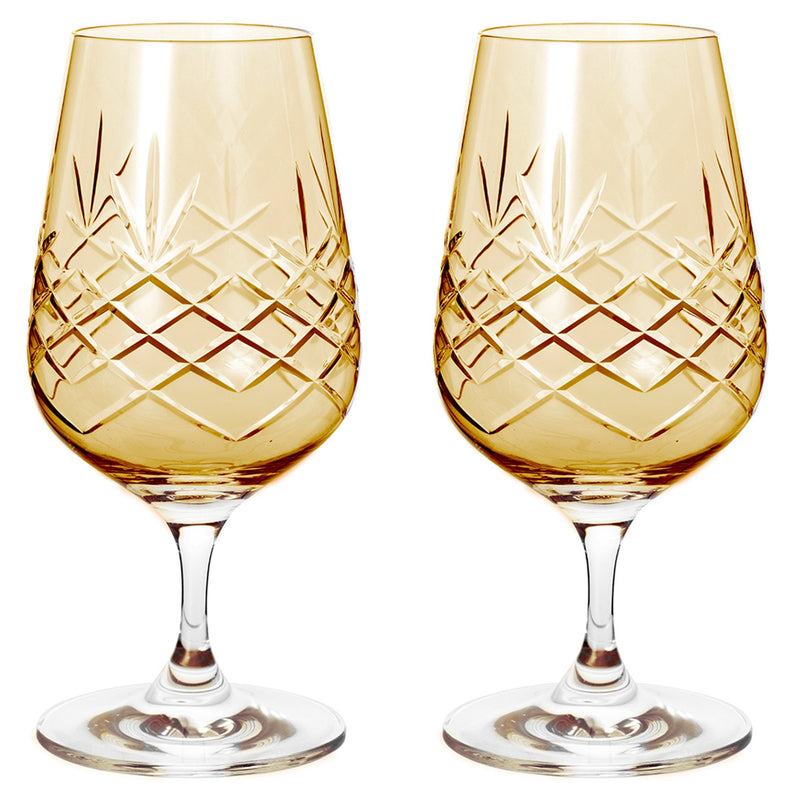 Frederik Bagger Crispy Mate Ølglas Citrine 2 stk. - Kitchen One - Køb online på udsalg og tilbud lige nu - Hurtig levering til billige priser via Go with Gozomo