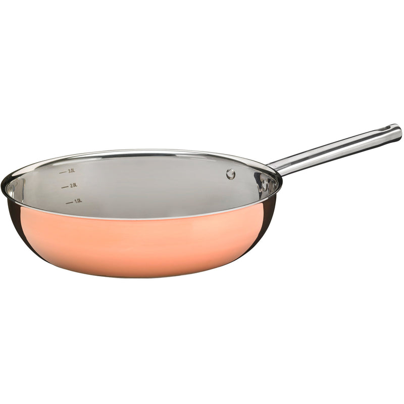 G.R.Y.M Sauterpande 28 cm kobber - Kitchen One - Køb online på udsalg og tilbud lige nu - Hurtig levering til billige priser via Go with Gozomo