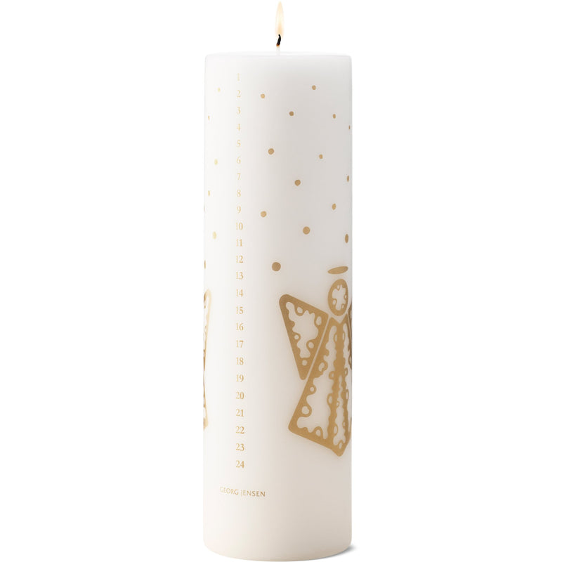 Georg Jensen 2022 adventslys, guld - Kitchen One - Køb online på udsalg og tilbud lige nu - Hurtig levering til billige priser via Go with Gozomo