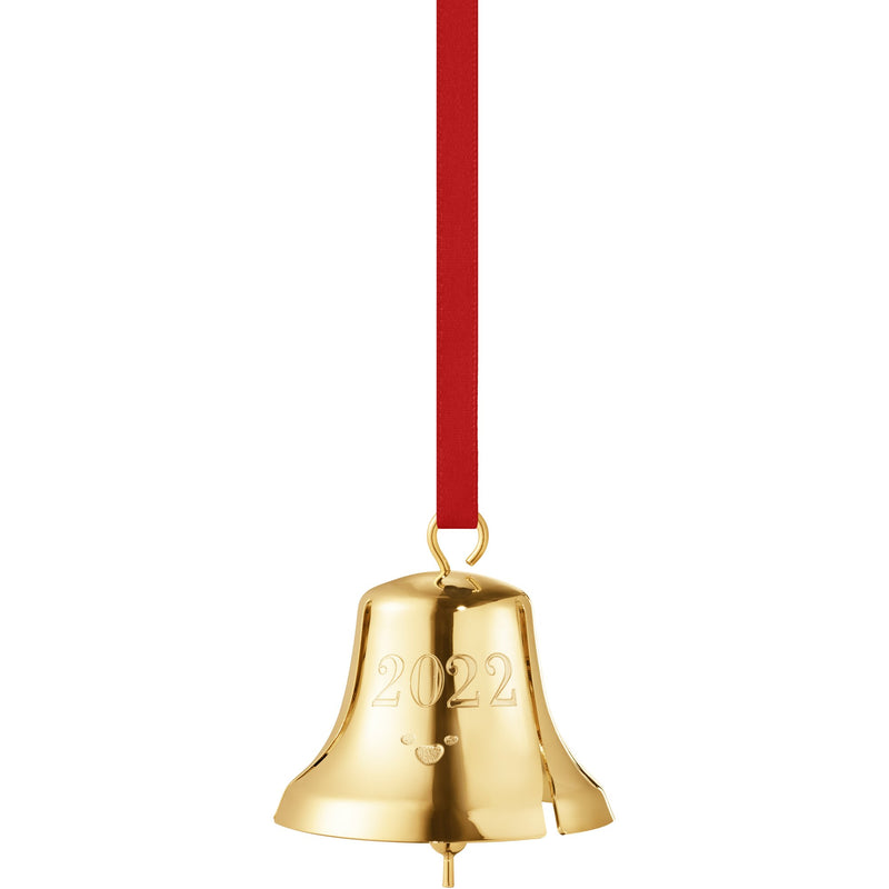 Georg Jensen 2022 klokke, guld - Kitchen One - Køb online på udsalg og tilbud lige nu - Hurtig levering til billige priser via Go with Gozomo