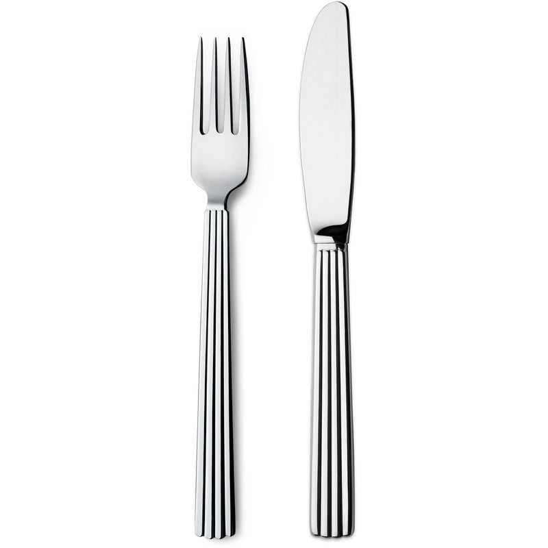 Georg Jensen Bernadotte frokostbestik i 8 dele - Kitchen One - Køb online på udsalg og tilbud lige nu - Hurtig levering til billige priser via Go with Gozomo
