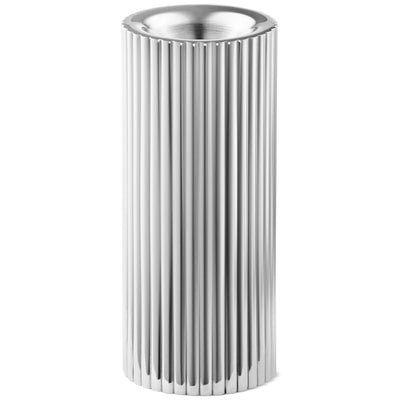 Georg Jensen Bernadotte fyrfadsstage, rustfrit stål, 11 cm. - Kitchen One - Køb online på udsalg og tilbud lige nu - Hurtig levering til billige priser via Go with Gozomo