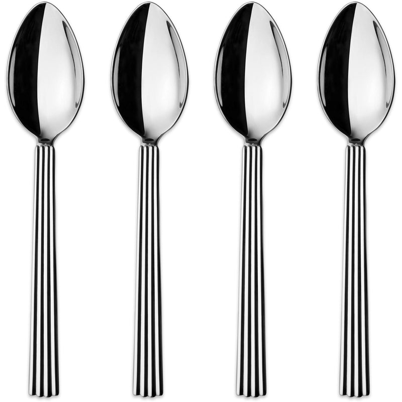 Georg Jensen Bernadotte Store teskeer 4 stk. - Kitchen One - Køb online på udsalg og tilbud lige nu - Hurtig levering til billige priser via Go with Gozomo