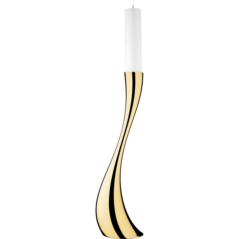 Georg Jensen Cobra gulvstage i guld, stor 60 cm. - Kitchen One - Køb online på udsalg og tilbud lige nu - Hurtig levering til billige priser via Go with Gozomo