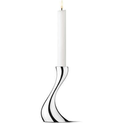Georg Jensen Cobra Lysestage, Lille 1 stk. - Kitchen One - Køb online på udsalg og tilbud lige nu - Hurtig levering til billige priser via Go with Gozomo