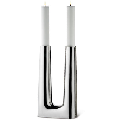 Georg Jensen Copenhagen Lysestage, Stor - Kitchen One - Køb online på udsalg og tilbud lige nu - Hurtig levering til billige priser via Go with Gozomo