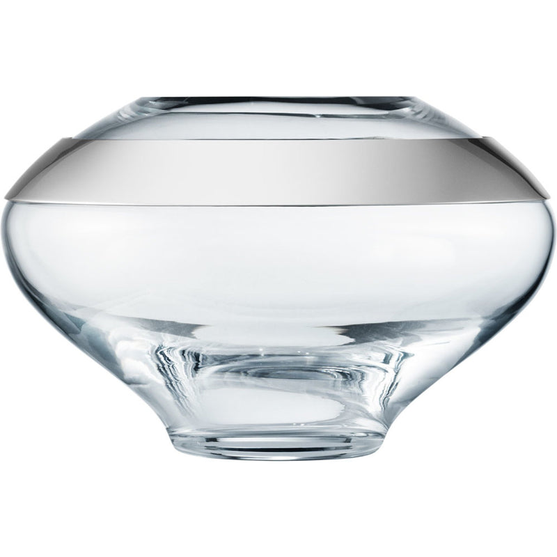Georg Jensen Duo rund glasvase, lille - Kitchen One - Køb online på udsalg og tilbud lige nu - Hurtig levering til billige priser via Go with Gozomo