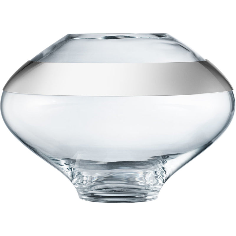 Georg Jensen Duo rund glasvase, stor - Kitchen One - Køb online på udsalg og tilbud lige nu - Hurtig levering til billige priser via Go with Gozomo