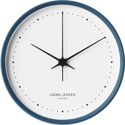 Georg Jensen Henning Koppel vægur, blå og hvid - Kitchen One - Køb online på udsalg og tilbud lige nu - Hurtig levering til billige priser via Go with Gozomo