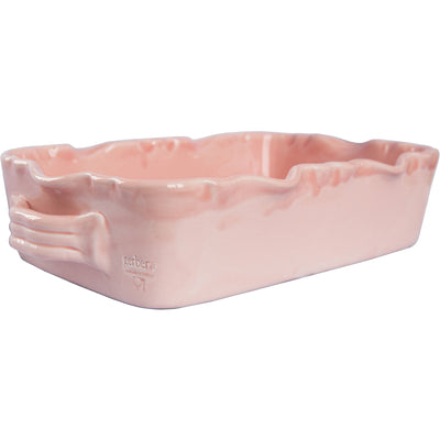 Gerbera Provence Rektangulær Gratinform 33x23x8 cm Lys Rosa - Kitchen One - Køb online på udsalg og tilbud lige nu - Hurtig levering til billige priser via Go with Gozomo