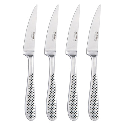 Global GTF-4001 Steakkniv 4 stk. - Kitchen One - Køb online på udsalg og tilbud lige nu - Hurtig levering til billige priser via Go with Gozomo