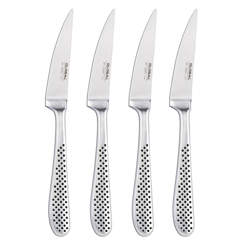 Global GTF-4001 Steakkniv 4 stk. - Kitchen One - Køb online på udsalg og tilbud lige nu - Hurtig levering til billige priser via Go with Gozomo