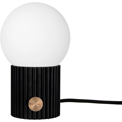 Globen Lighting Hubble Bordlampe 15 cm, sort - Kitchen One - Køb online på udsalg og tilbud lige nu - Hurtig levering til billige priser via Go with Gozomo