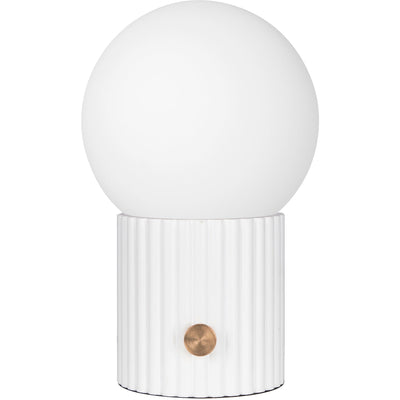 Globen Lighting Hubble Bordlampe 22 cm, hvid - Kitchen One - Køb online på udsalg og tilbud lige nu - Hurtig levering til billige priser via Go with Gozomo