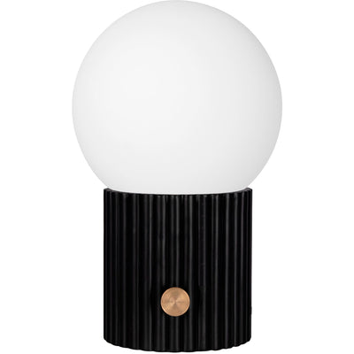 Globen Lighting Hubble Bordlampe 22 cm, sort - Kitchen One - Køb online på udsalg og tilbud lige nu - Hurtig levering til billige priser via Go with Gozomo