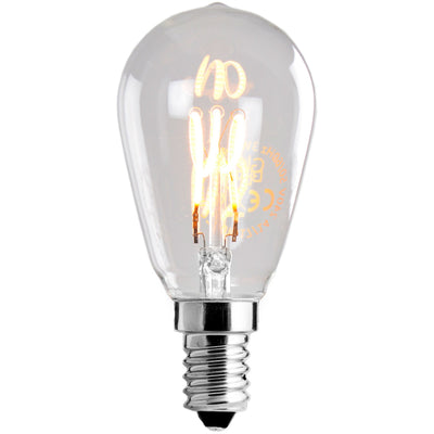 Globen Lighting Lyskilde E14 LED Soft Filament kerte 3W, klar - Kitchen One - Køb online på udsalg og tilbud lige nu - Hurtig levering til billige priser via Go with Gozomo