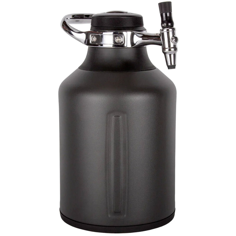 GrowlerWerks uKeg Go, 3,8 liter, tungsten - Kitchen One - Køb online på udsalg og tilbud lige nu - Hurtig levering til billige priser via Go with Gozomo