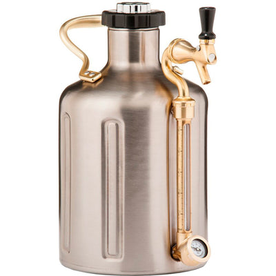 GrowlerWerks uKeg Pro 128 rustfrit stål 3,8 liter - Kitchen One - Køb online på udsalg og tilbud lige nu - Hurtig levering til billige priser via Go with Gozomo