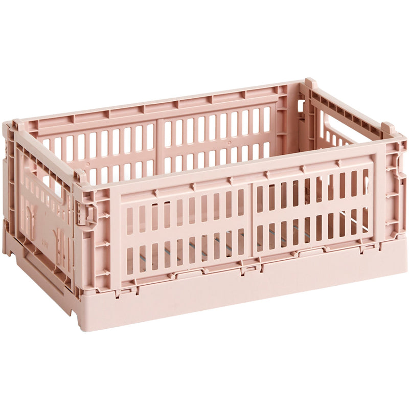 HAY Colour Crate opbevaringskasse, small, blush - Kitchen One - Køb online på udsalg og tilbud lige nu - Hurtig levering til billige priser via Go with Gozomo