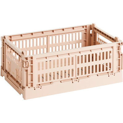 HAY Colour Crate opbevaringskasse, small, powder - Kitchen One - Køb online på udsalg og tilbud lige nu - Hurtig levering til billige priser via Go with Gozomo