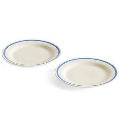 HAY Sobremesa tallerken 18,5 cm, 2-pack, blå - Kitchen One - Køb online på udsalg og tilbud lige nu - Hurtig levering til billige priser via Go with Gozomo
