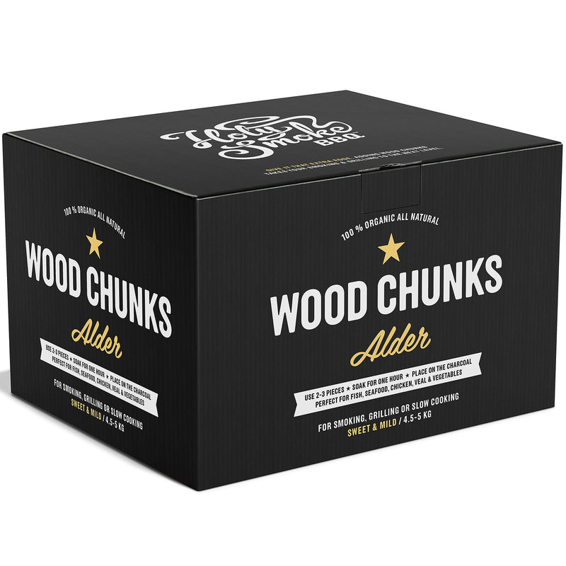 Holy Smoke BBQ Smoke Wood Chunks, 5 kg, el - Kitchen One - Køb online på udsalg og tilbud lige nu - Hurtig levering til billige priser via Go with Gozomo
