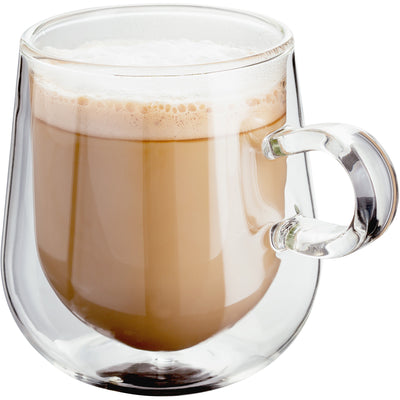 Horwood Kaffekopper i glas, 2 stk - Kitchen One - Køb online på udsalg og tilbud lige nu - Hurtig levering til billige priser via Go with Gozomo