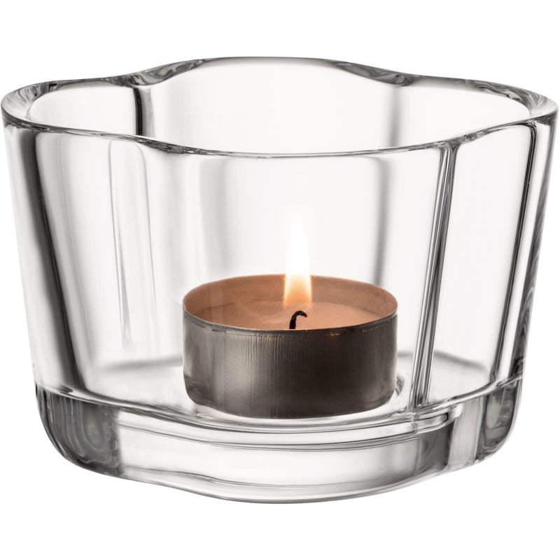 Iittala Aalto Fyrfadsstage 6cm, Klar - Kitchen One - Køb online på udsalg og tilbud lige nu - Hurtig levering til billige priser via Go with Gozomo