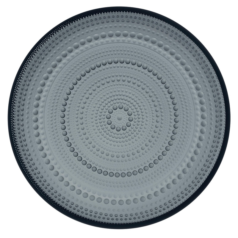 Iittala Kastehelmi tallerken 24,8 cm. mørk grå - Kitchen One - Køb online på udsalg og tilbud lige nu - Hurtig levering til billige priser via Go with Gozomo