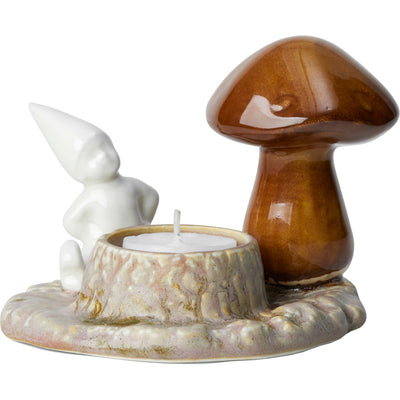 Kähler Christmas Tales lysestage, 9,5 cm, hvid - Kitchen One - Køb online på udsalg og tilbud lige nu - Hurtig levering til billige priser via Go with Gozomo