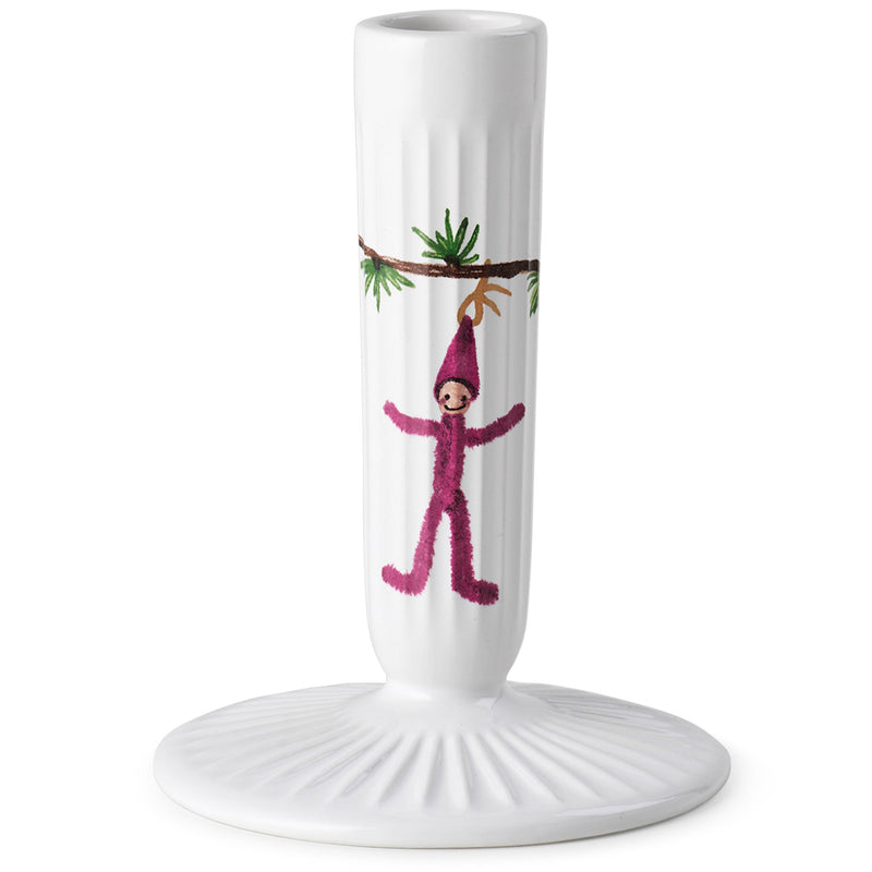 Kähler Hammershøi Christmas 2021 lysestage 12 cm. - Kitchen One - Køb online på udsalg og tilbud lige nu - Hurtig levering til billige priser via Go with Gozomo