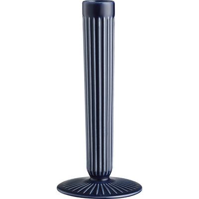 Kähler Hammershøi lysestage, 20 cm - indigoblå - Kitchen One - Køb online på udsalg og tilbud lige nu - Hurtig levering til billige priser via Go with Gozomo