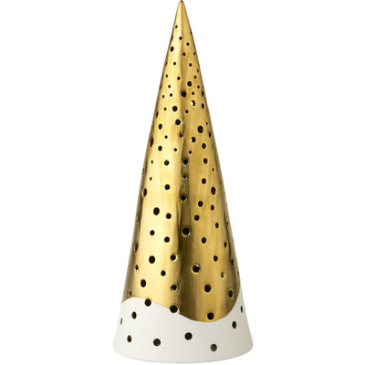 Kähler Nobili fyrfadsstage guld, 30 cm - Kitchen One - Køb online på udsalg og tilbud lige nu - Hurtig levering til billige priser via Go with Gozomo