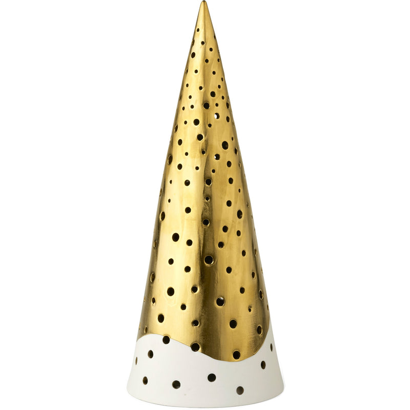 Kähler Nobili fyrfadsstage guld, 30 cm - Kitchen One - Køb online på udsalg og tilbud lige nu - Hurtig levering til billige priser via Go with Gozomo