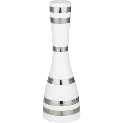 Kähler Omaggio lysestage sølv 20 cm. - Kitchen One - Køb online på udsalg og tilbud lige nu - Hurtig levering til billige priser via Go with Gozomo