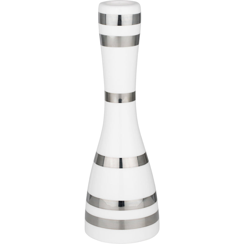 Kähler Omaggio lysestage sølv 20 cm. - Kitchen One - Køb online på udsalg og tilbud lige nu - Hurtig levering til billige priser via Go with Gozomo