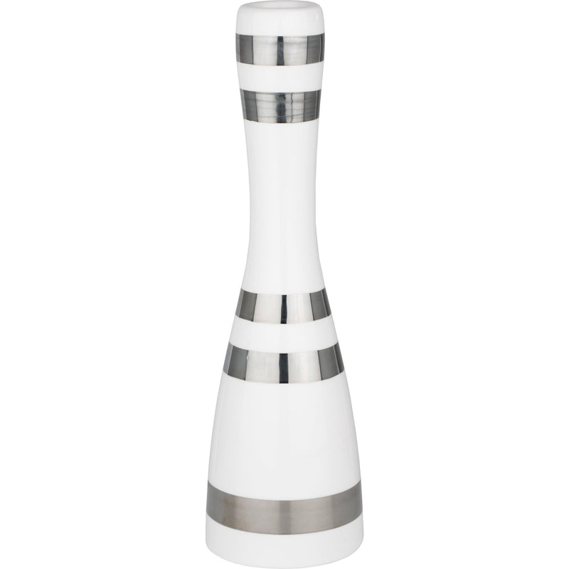 Kähler Omaggio lysestage sølv 24 cm. - Kitchen One - Køb online på udsalg og tilbud lige nu - Hurtig levering til billige priser via Go with Gozomo