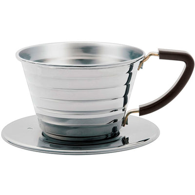 Kalita Wave 155 filtertragt, stål - Kitchen One - Køb online på udsalg og tilbud lige nu - Hurtig levering til billige priser via Go with Gozomo
