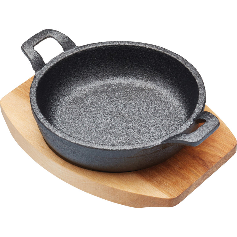 Kitchen Craft Mini serverings støbejernsform, sort - Kitchen One - Køb online på udsalg og tilbud lige nu - Hurtig levering til billige priser via Go with Gozomo