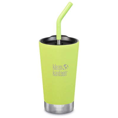 Klean Kanteen Termokop med sugerørslåg, 473 ml, grøn - Kitchen One - Køb online på udsalg og tilbud lige nu - Hurtig levering til billige priser via Go with Gozomo