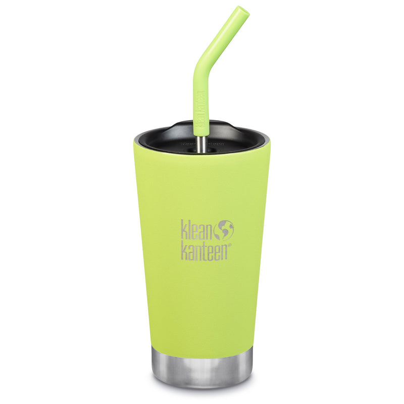 Klean Kanteen Termokop med sugerørslåg, 473 ml, grøn - Kitchen One - Køb online på udsalg og tilbud lige nu - Hurtig levering til billige priser via Go with Gozomo