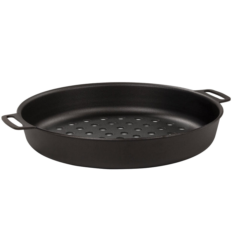Kockums Jernverk Perforeret grillform, 30 cm, kulstofstål - Kitchen One - Køb online på udsalg og tilbud lige nu - Hurtig levering til billige priser via Go with Gozomo