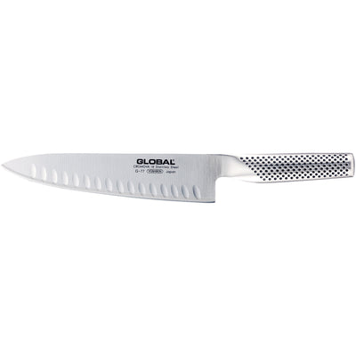 Global Kokkekniv med grantonskær - Kitchen One - Køb online på udsalg og tilbud lige nu - Hurtig levering til billige priser via Go with Gozomo